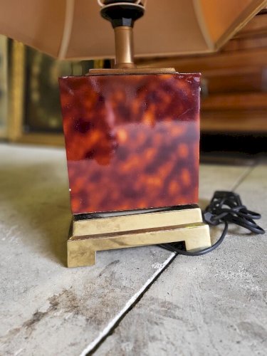 LAMPE VINTAGE STRATIFIE 1970
