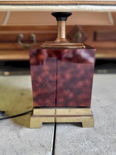 LAMPE VINTAGE STRATIFIE 1970