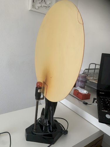 LAMPE VINTAGE STYLE ART DÉCO Réplique FRANKART " Sarsaparilla " Années 70/80