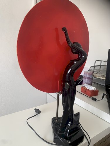 LAMPE VINTAGE STYLE ART DÉCO Réplique FRANKART " Sarsaparilla " Années 70/80