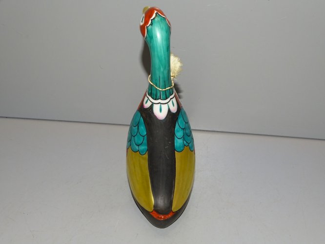 - LANCEL PARIS CANARD PORCELAINE OBJET de VITRINE COLLECTION Oiseau Déco