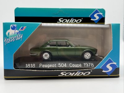  Peugeot 504 Coupé (1978) 1/43 Solido