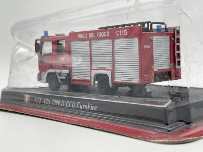  Iveco Euro Fire City 2000 Pompier 1/72 Del Prado