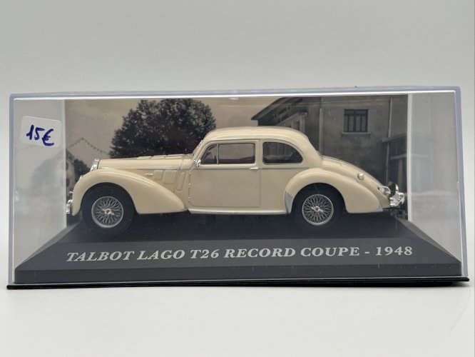  Talbot Lago T26 Record Coupé (1948) 1/43