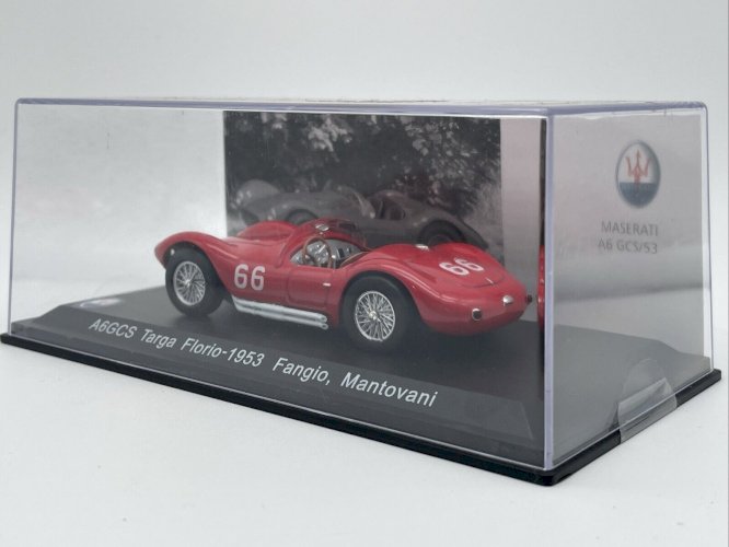 Maserati A6GCS Targa Florio (1953) 1/43 Leo Models