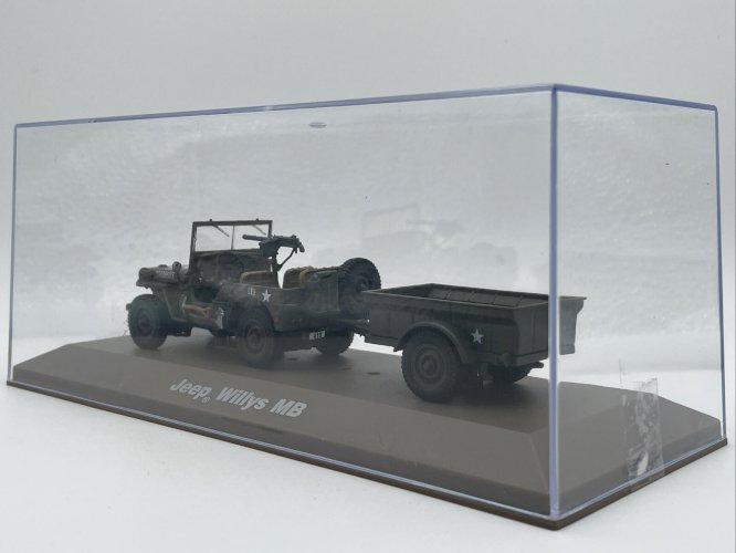  Jeep Willys MB 2e Division blindée 1/43 Editions Atlas 