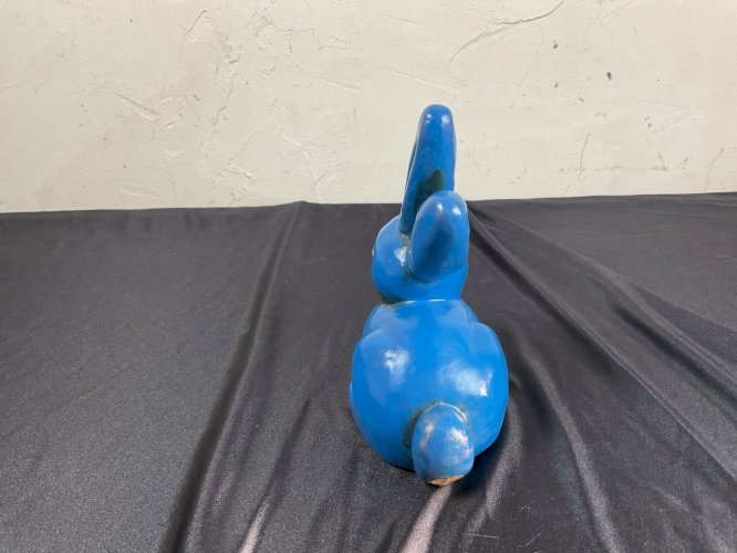 Lapin céramique style Art Déco .