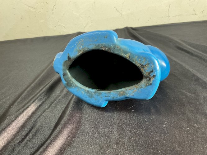 Lapin céramique style Art Déco .