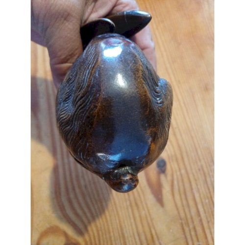 Lapin en Fonte de Fer Marron