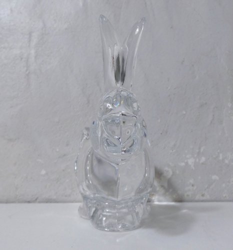 lapin vide poche en cristal