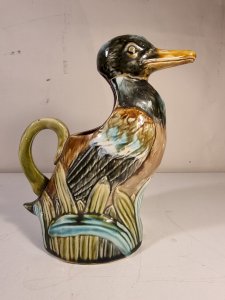 "Le Canard" 712 en barbotine