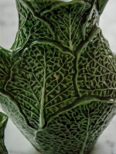 Léandre, le service en barbotine Caldas da Rainha N°205