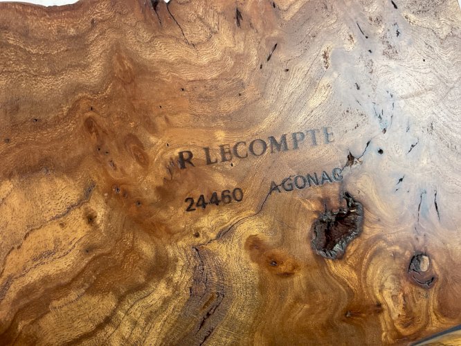 LECOMPTE BOITE MODERNISTE FORME-LIBRE SHABBY-CHIC Chapo Noll ART POPULAIRE