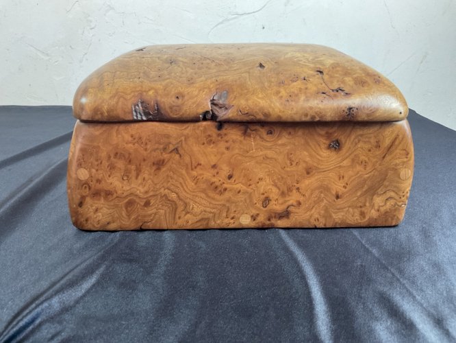 LECOMPTE BOITE MODERNISTE FORME-LIBRE SHABBY-CHIC Chapo Noll ART POPULAIRE