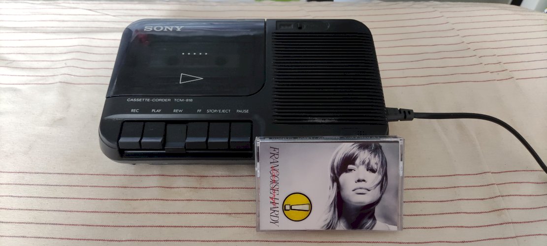Lecteur cassette vintage Sony TCM 818
