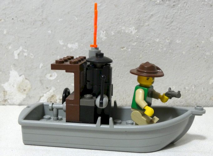 LEGO Orient Expedition Set 7410: La rivière de la jungle à compléter