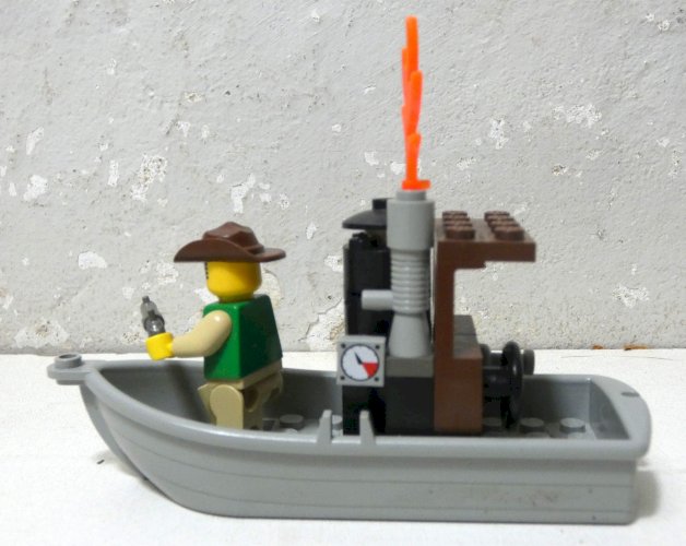 LEGO Orient Expedition Set 7410: La rivière de la jungle à compléter