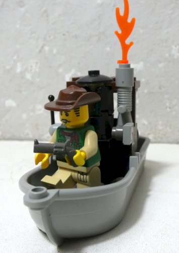 LEGO Orient Expedition Set 7410: La rivière de la jungle à compléter