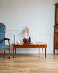 Léonie, the large wooden coffee table No. 244