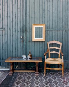 Leonie, the slate coffee table No. 140