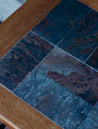 Léonie, la table basse ardoise N°140