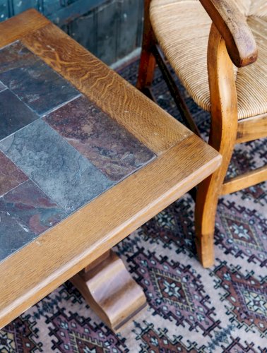 Léonie, la table basse ardoise N°140