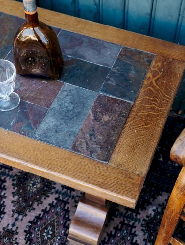 Léonie, la table basse ardoise N°140