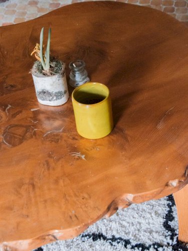 Léonie, la table basse brutaliste N°361