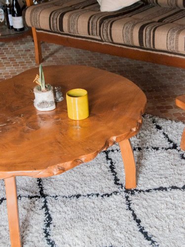 Léonie, la table basse brutaliste N°361