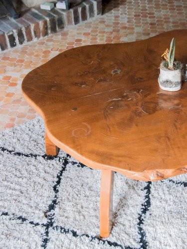 Léonie, la table basse brutaliste N°361