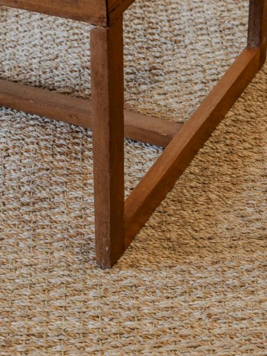 Léonie, la table basse carré en bois N°470