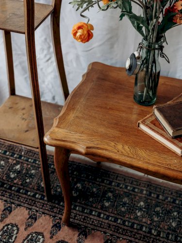 Léonie, la table basse en bois clair N°338