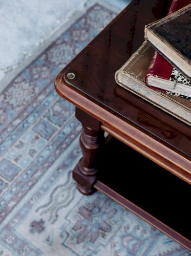 Léonie, la table basse en bois et verre N°246