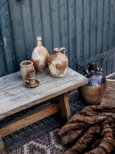 Léonie, la table basse en bois N°119
