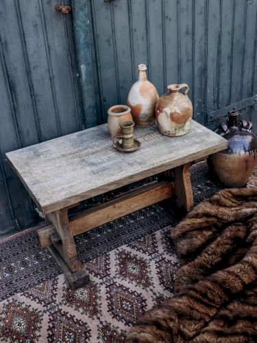 Léonie, la table basse en bois N°119
