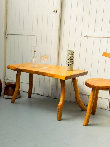 Léonie, la table basse en bois N°157