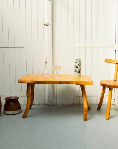 Léonie, la table basse en bois N°157