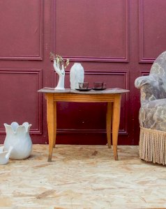 Léonie, the wooden coffee table No. 204