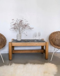 Léonie, la table basse en bois N°362