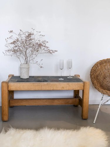 Léonie, la table basse en bois N°362