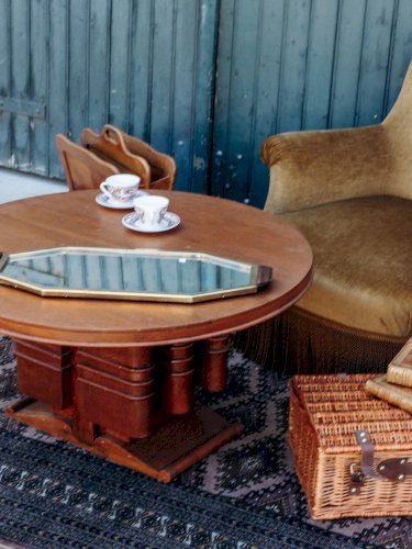 Léonie, la table basse en bois N°365