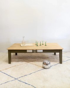 Leonie, the wooden coffee table No. 401