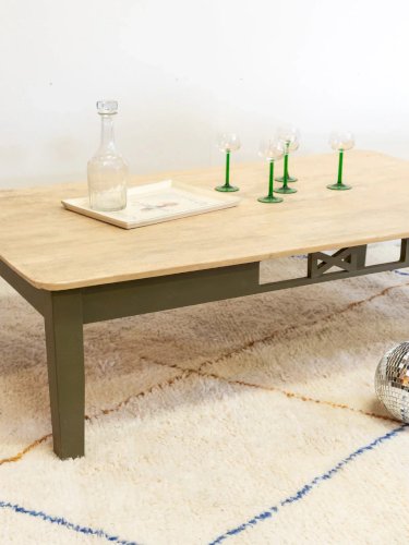 Léonie, la table basse en bois N°401