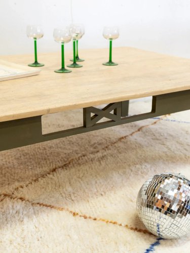 Léonie, la table basse en bois N°401