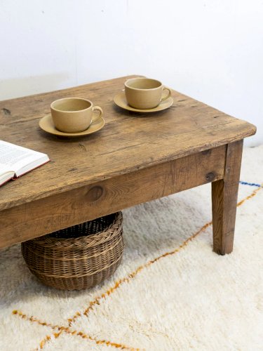 Léonie, la table basse en bois N°402