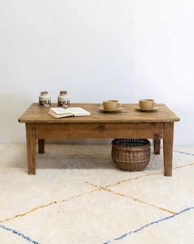Léonie, la table basse en bois N°402