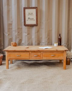 Léonie, la table basse en bois N°410