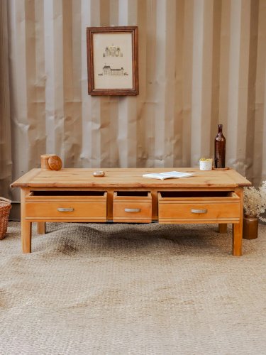 Léonie, la table basse en bois N°410