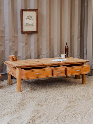 Léonie, la table basse en bois N°410