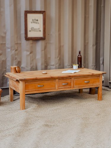 Léonie, la table basse en bois N°410